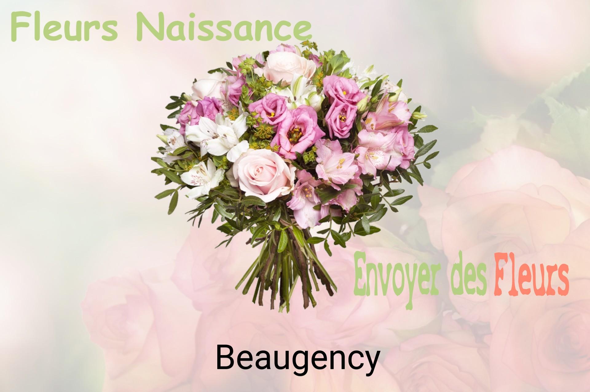 Bouquet de fleurs de naissance livré à Beaugency
